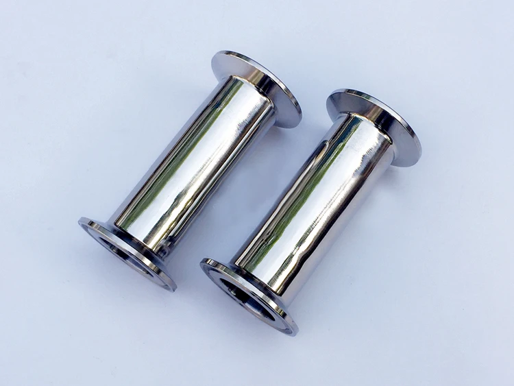 

1pc 1.5" 38MM Tri Clover Sanitary Spool Tube W/ 50.5MM Ferrule Flange 4"-24" Length Hot ss304