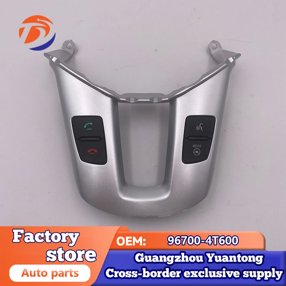 

Multifunction Steering Wheel Bluetooth Voice Button Frame 96700-4T600 967004T600 for Ki-a Sportage