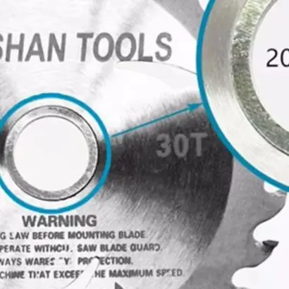 Practical Professional Saw Blade Washer Ring 10 Piece Blade Aperture Change Washer Inner Hole Ring Inner Ring Iron