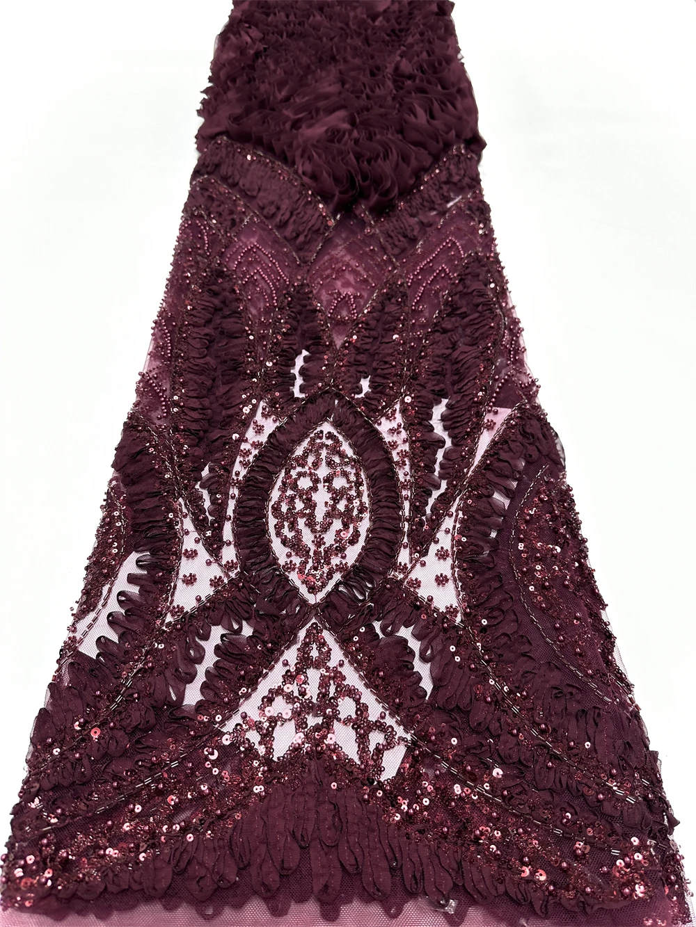 الترتر الأفريقي مطرز أقمشة الدانتيل 2025 جودة عالية التطريز الفرنسية النيجيري أقمشة الدانتيل لمواد الخياطة الزفاف