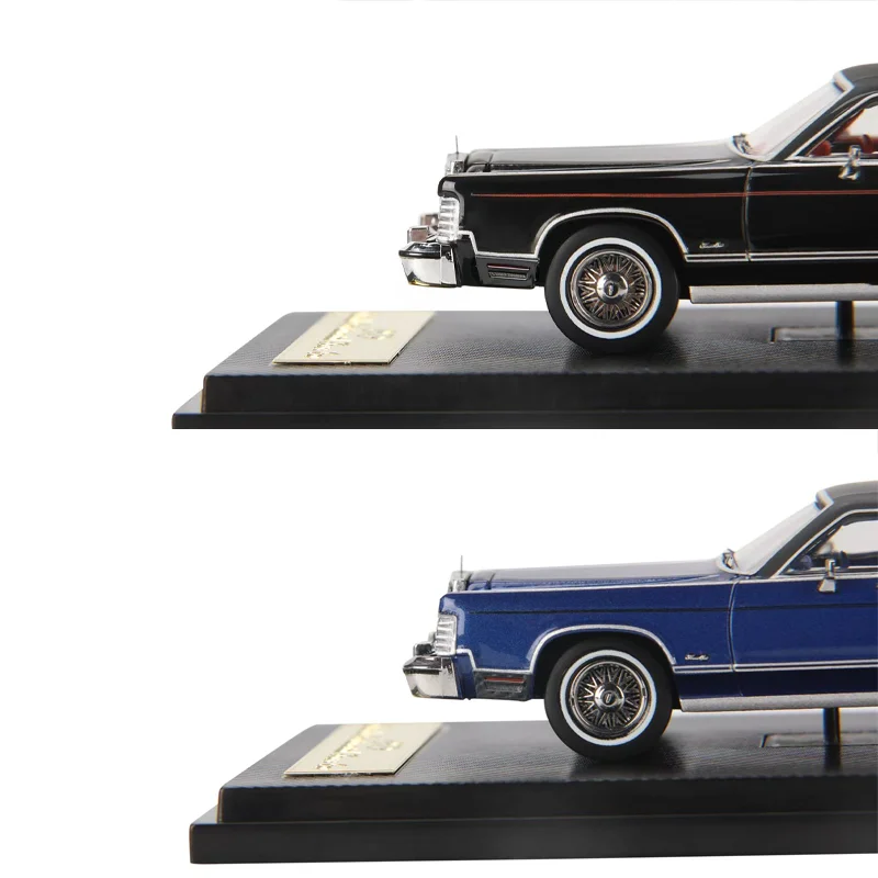 Poème Sun Star & Tuoke 1:64 1979 Lincoln Continental Town, alliage limité, ornements moulés sous pression, jouets personnalisés pour enfants, noël, nouveau, en Stock