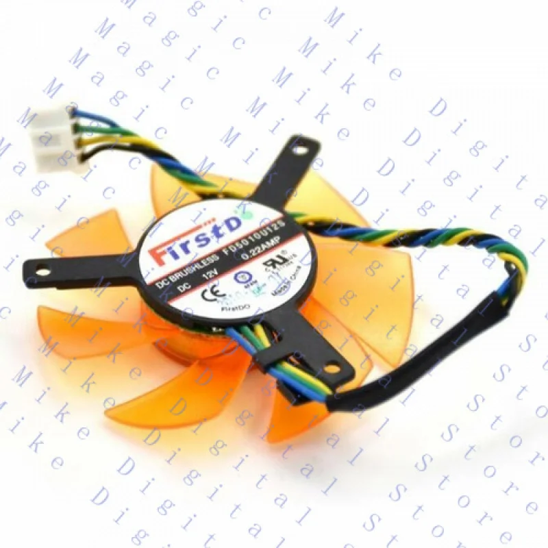 UU  FD5010U12S diameter 47mm hole distance 39mm 12V 0.22AMP  card fan