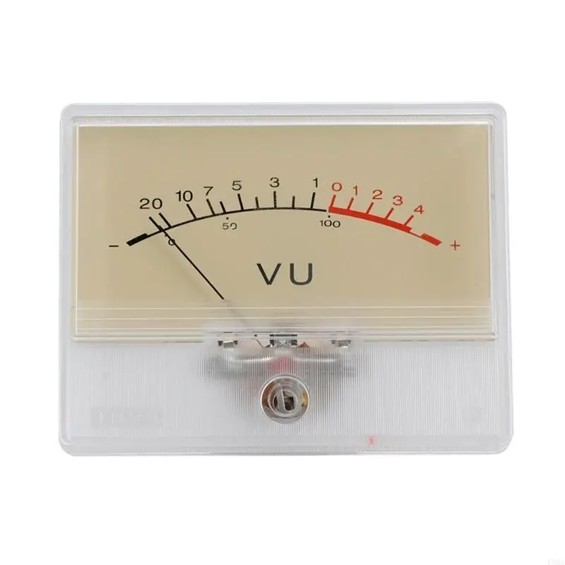 

C90A Backlit VU Meter with Yellow Panel Stable Performance Level Meter Amplifier