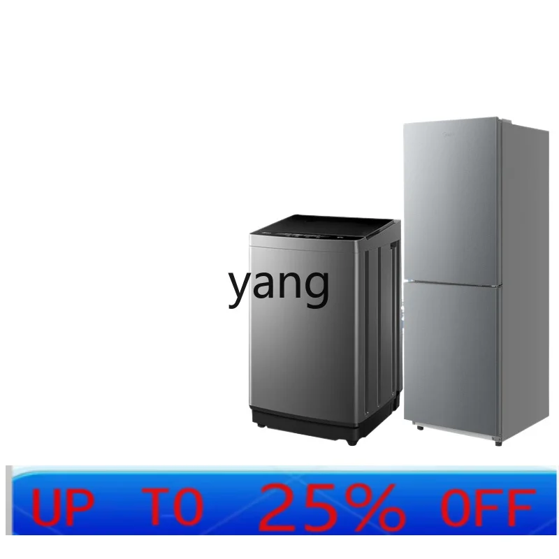 

lmm ice washing set, whole house home appliance combination, two-door refrigerator + pulsator washing machine