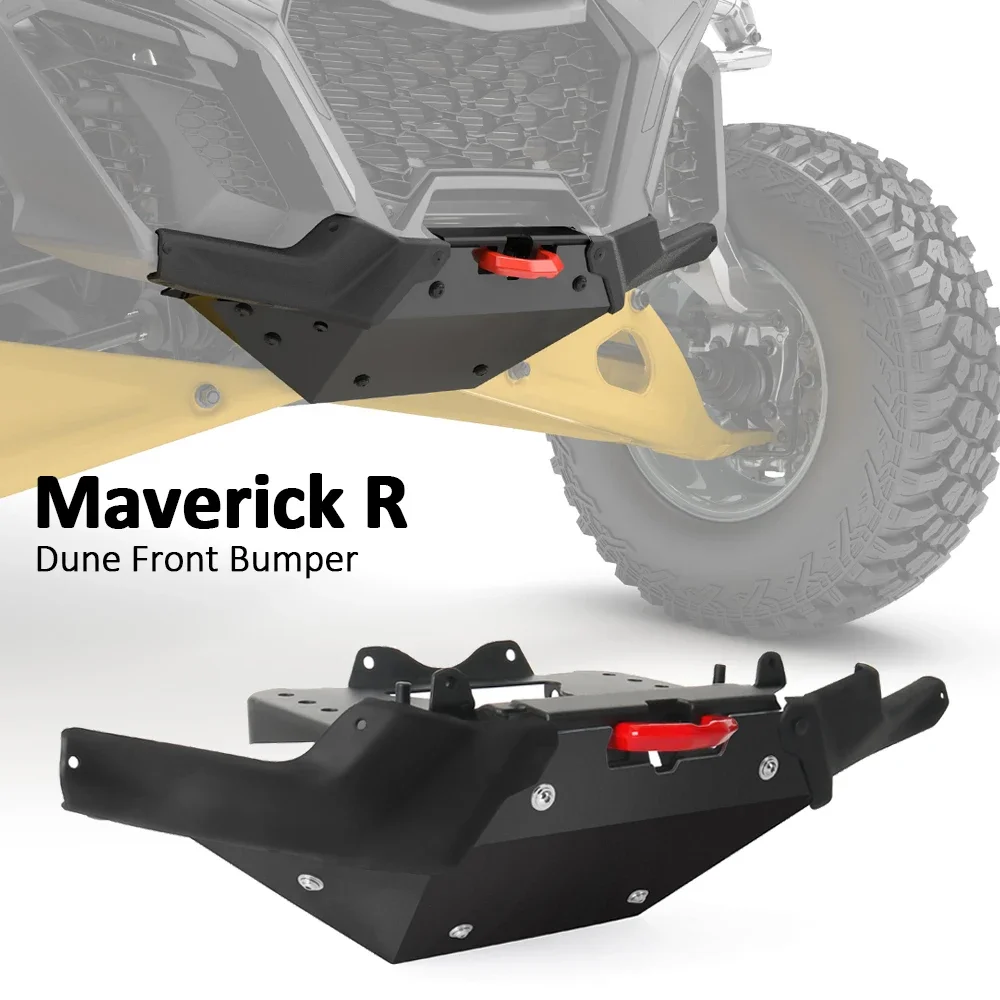 

UTV Accessories Dune Front Bumper Brush Guard Liquid Titanium For Can-Am Maverick R 2024 2025