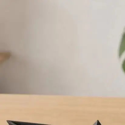 Office Desk Sculpture Origami Boat Decor 3d Printed Origami Boat Model Minimalist Paper Boat Desk Figurine Home Office Decor
