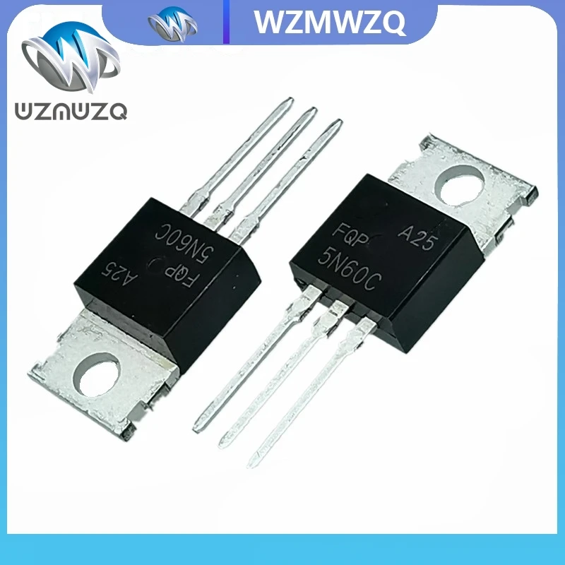 10 قطعة FQP5N60C TO-220 5N60C 5N60 TO220 الترانزستور IC