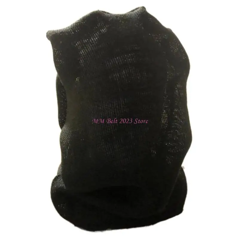 49ME Terrifying Robber Head Covering Balaclava Bucket Hat Full-Head Halloween Costume