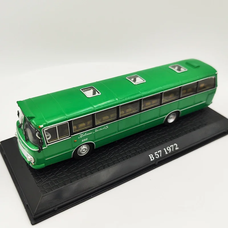 

1:72 Scale Diecast Alloy B57 Urban Public Transport Bus 1972 Cars Model Classics Adult Collection Souvenir Gifts Static Display