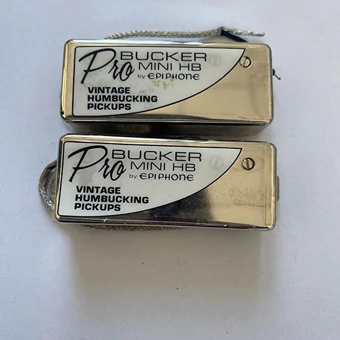 1 Set MINI ProBucker Alnico Electric Guitar Pickups For EPI (PMHNHB)