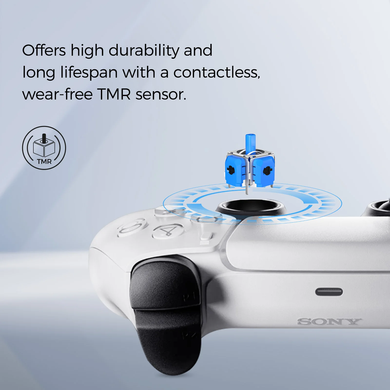 HALLPI TMR Joystick elektromagnetik untuk PS4 PS5 Gamepad untuk Switch Pro Xbox Series Controller perbaikan pengganti