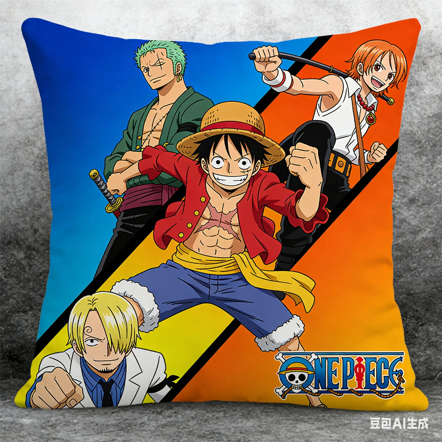 

Наволочка с принтом любимых персонажей аниме, декоративная наволочка для спальни, гостиной и любителей аниме.