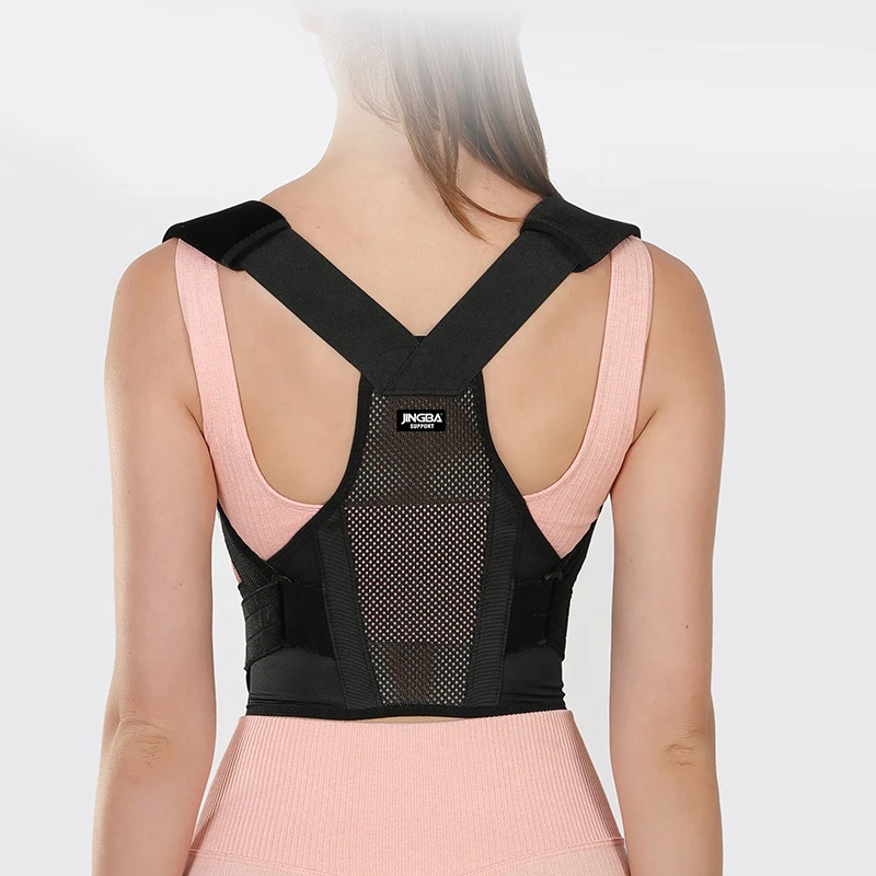 Back Support Posture Corrector Belt Adjustable Shoulder Clavicle Spine Support Belt Reshape Your Body Lumbar Brace Back Trainer