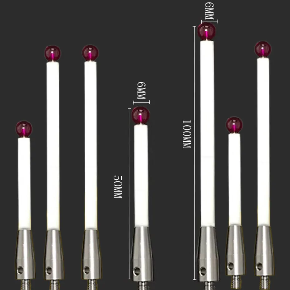 CNC machine probe ruby ceramic measuring needle A-5000-3709/3712 M2M3M4 carbon fiber measuring needle