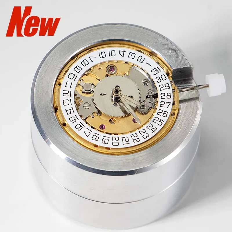 

GMT 2836 Automatic Mechanical Movement Brand New Watch Accessories Date Wheel at 3 o'clock Hangzhou 6460 GMT Movement Watch