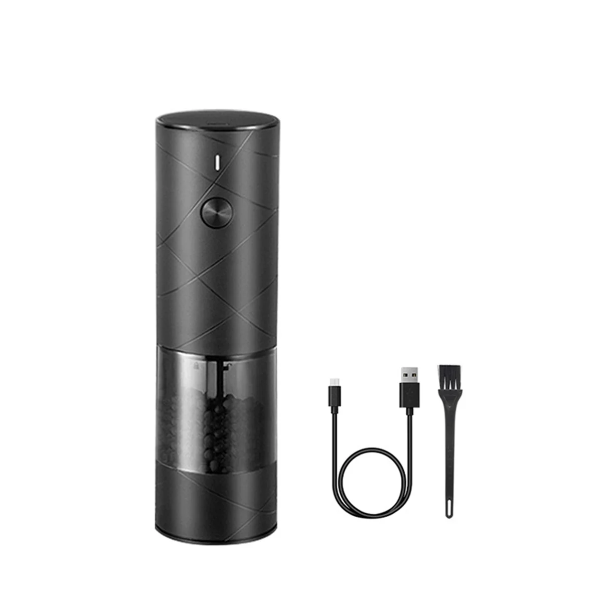 Electric Salt Pepper Grinder with Warm LED Light Adjustable Coarseness Automatic Mill Grinder for Kitchen, Restaurant-1