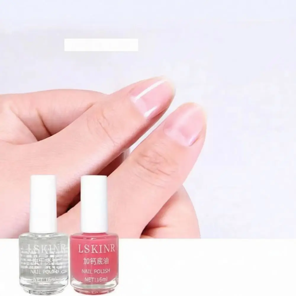 Fast Drying Clear Nail Polish Top Base Coat Professional Manicure Varnish Long Wear Protective Repair Oil For Healthy Fingers