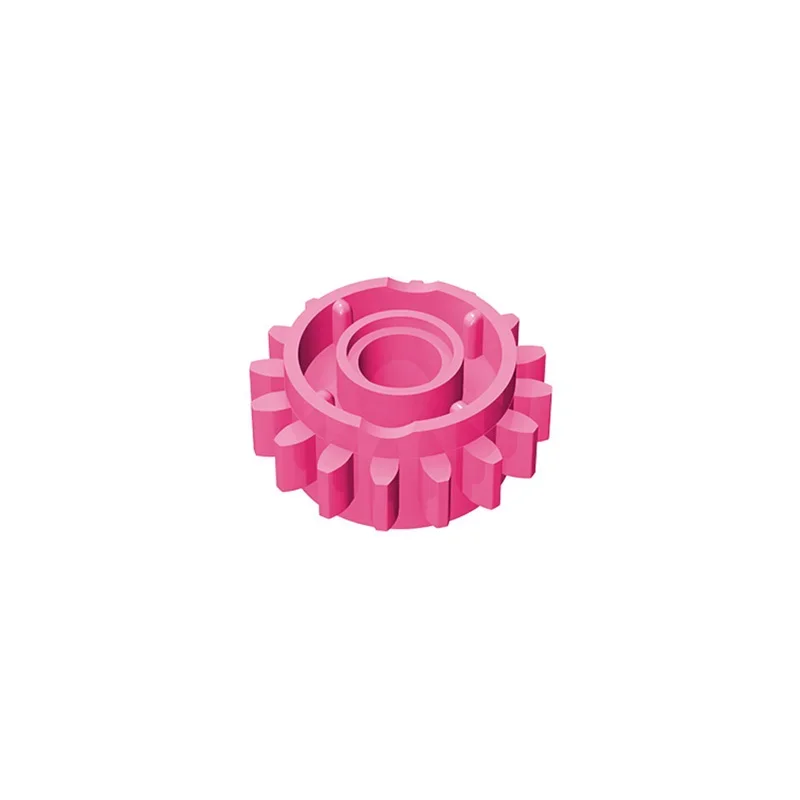 MOC-Technic Gear 16 blocos de construção de dentes para crianças, compatível com o modelo 18946, brinquedos para montagem educativa, presentes, 1 pc