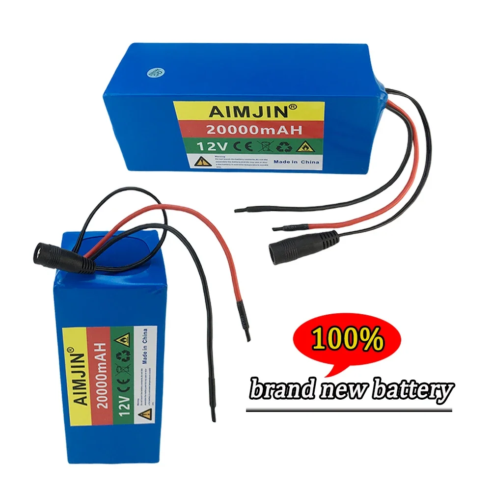 18650 12V 3S8P 20Ah/20000mAh Bateria recarregável de íon-lítio, para lâmpada LED luz solar luz de rua energia de backup etc.