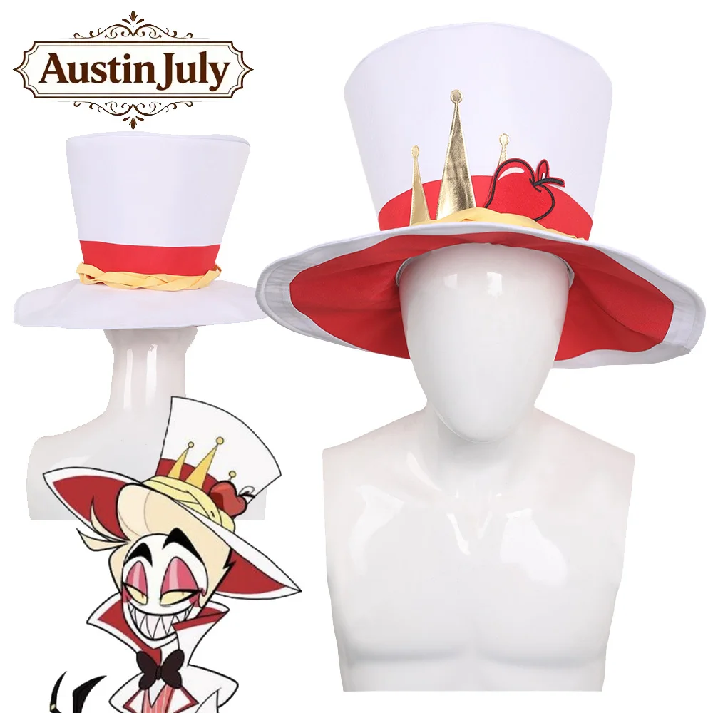 

Люцифер, шляпа для косплея, аксессуары для костюмов, мультяшная кепка для ролевых игр Hell Inn, головные уборы для взрослых, карнавальный костюм на Хэллоуин, реквизит