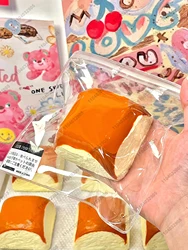 Big Hawaii Honey Bread Toast Taba Squishy Toy toasted Hawaii Bread Squeeze Food Mochi Toy Anti Stress Release Hand Relax Gift