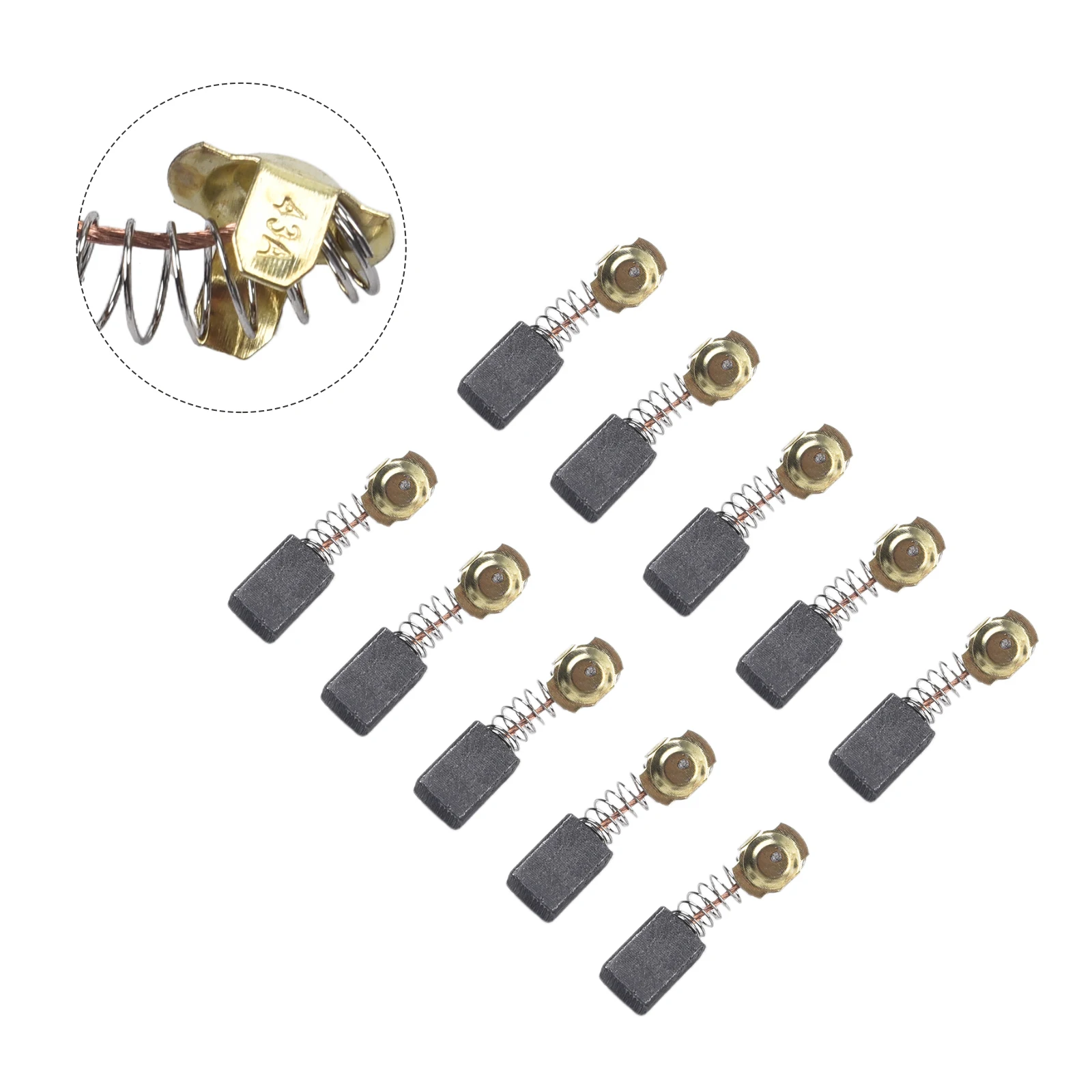 30Pcs 7*11*18mm Electric Motor Carbon Brushes Replacement For Power Tool Graphite Carbon Brushes Power Tool Parts