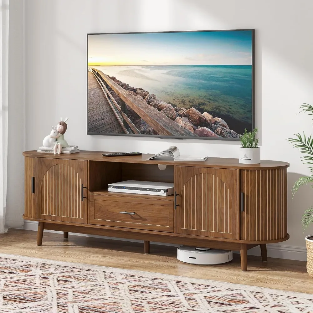 70" Fluted Tv Stand… - image