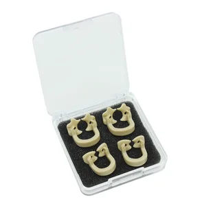 4 Boyutta lastik diş barajından klipsler, bariyerin klipsi, kauçuk, reçine malzemeleri, alet diş hekimi için 134 ° C'ye otoklavlanabilir en çok satan 12 barikat-no. 11