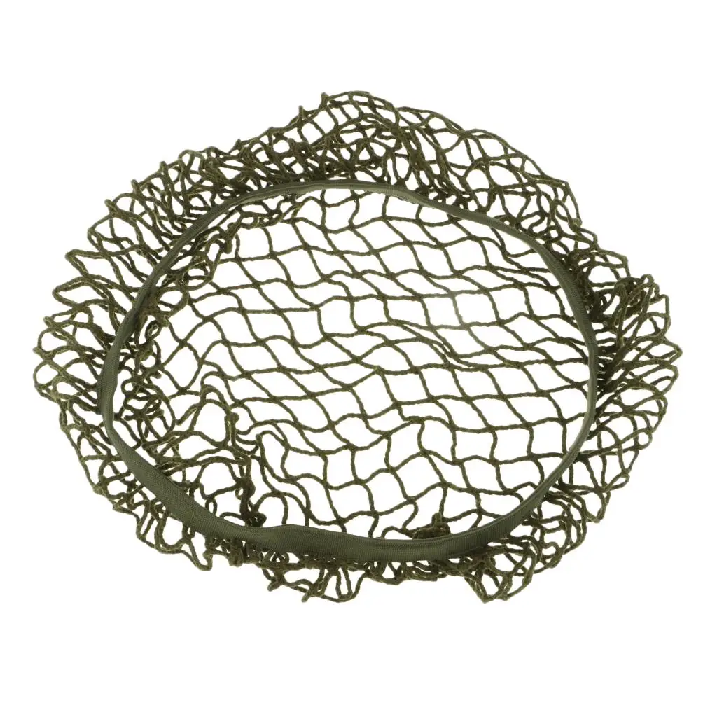 Pack of 1 Green Helmet Camouflage Net Cover for M1 M35 M88 MK1 MK2 GK80 Lightweight and Portable for Outdoor Activities