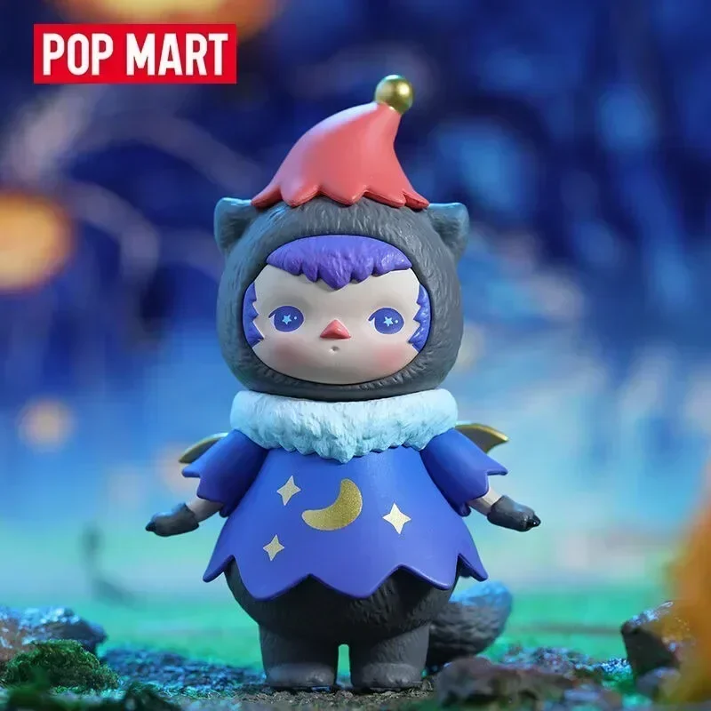 POP MART Pucky Monster Baby Series Anime Figure - Cute Blind Box Collectible Doll Toy Desktop Ornament Mystery Surprise Gift