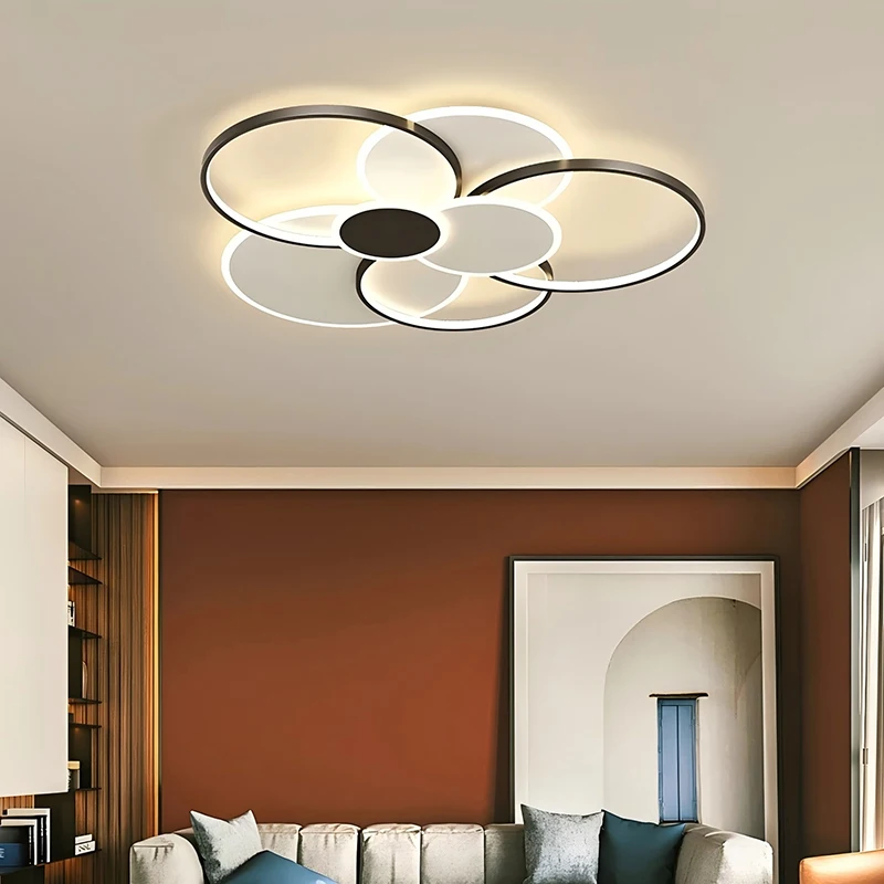 Скандинавское украшение дома, декор для салона, спальни, светодиодная лампа, потолочные светильники для комнаты, лампы для гостиной, внутреннее освещение, лампы