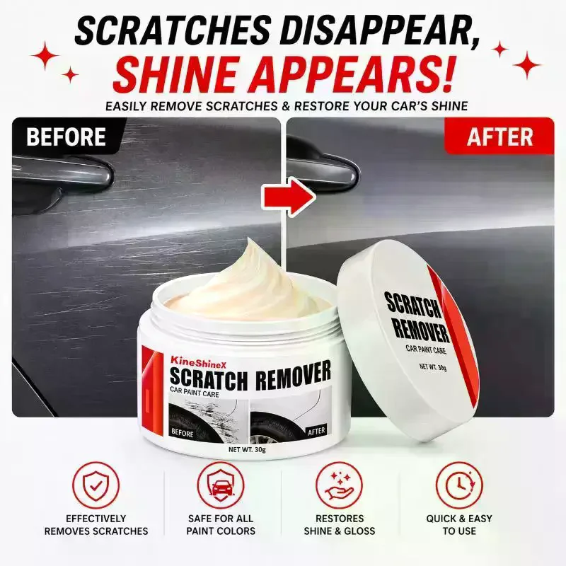 Car Scratch Remove Automobile Polishing Paste Sponge Pickup Trucks Body Paint Smooth Care Refurbishment Broken Scratchs Repair