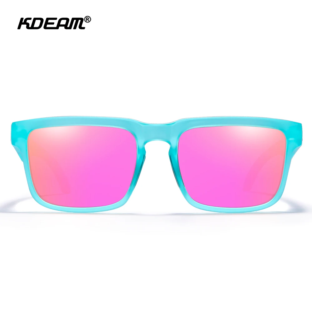KDEAM Unisex Polarized Sunglasses Multi Colors Outdoor Fishing Driving Sun Glasses for Men And Women Sunglasses Only image 2