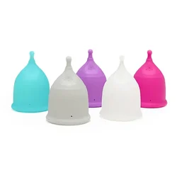 Menstrual Cup Medical Silicone Leak-proof Lady Women Menstrual Period Cups Feminine Hygiene Product Менструальная Чаша