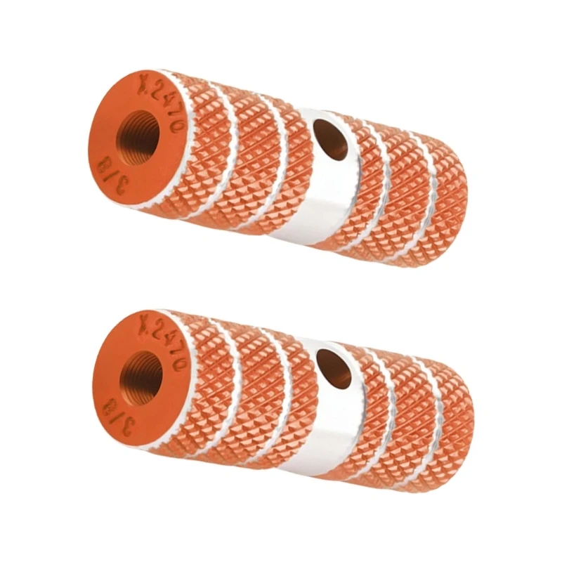 

2pcs Bicycles Bike Pedals Shafts Aluminum Alloys Stunts Foot Pegs Pedals