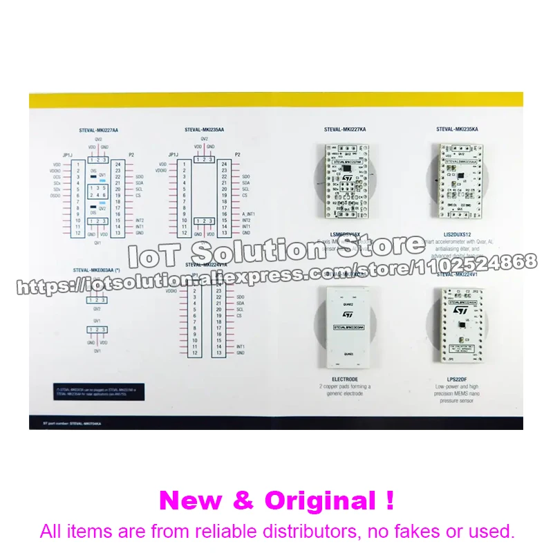 STEVAL-MKIT04KA MEMS Sensors generation 3 sample kit based on LIS2DUXS12, LPS22DF, LSM6DSV16X