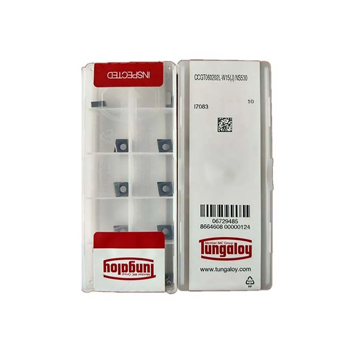 

Оригинальные твердосплавные вставки Tungaloy CCGT CCGT09T304R CCGT09T302L W20 NS530 CCGT060202L W15 для обработки отделки с покрытием