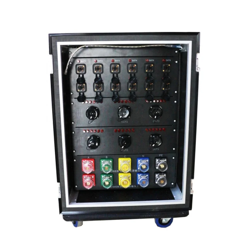 stage light lighting controller console Super sound-off 48ch 48Road Power Rack power distributor