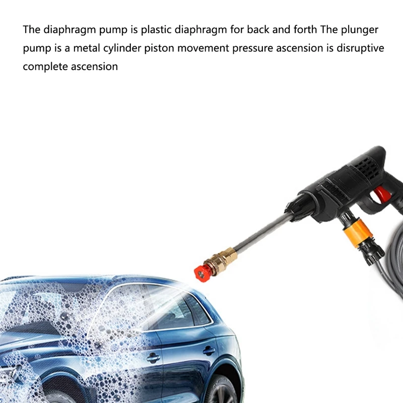 Electric High Pressure Washer High Pressure Car Washer Filter Foam Machine 24V Battery High Pressure Car Wash EU Plug