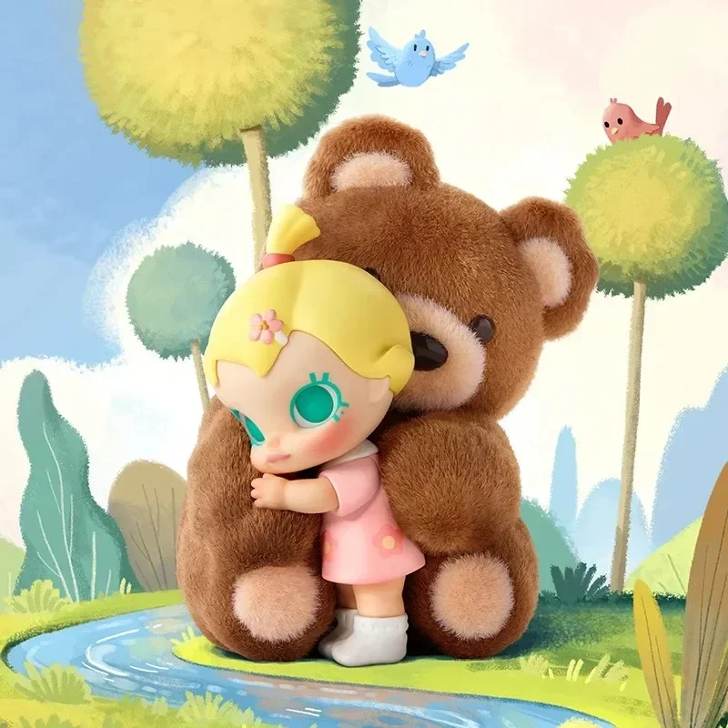 البوب مارت بيبي مولي بلدي المعانقة ديسكفري سلسلة صندوق أعمى اللعب Kawaii أنيمي عمل الشكل Caixa Caja مفاجأة صندوق غامض هدية