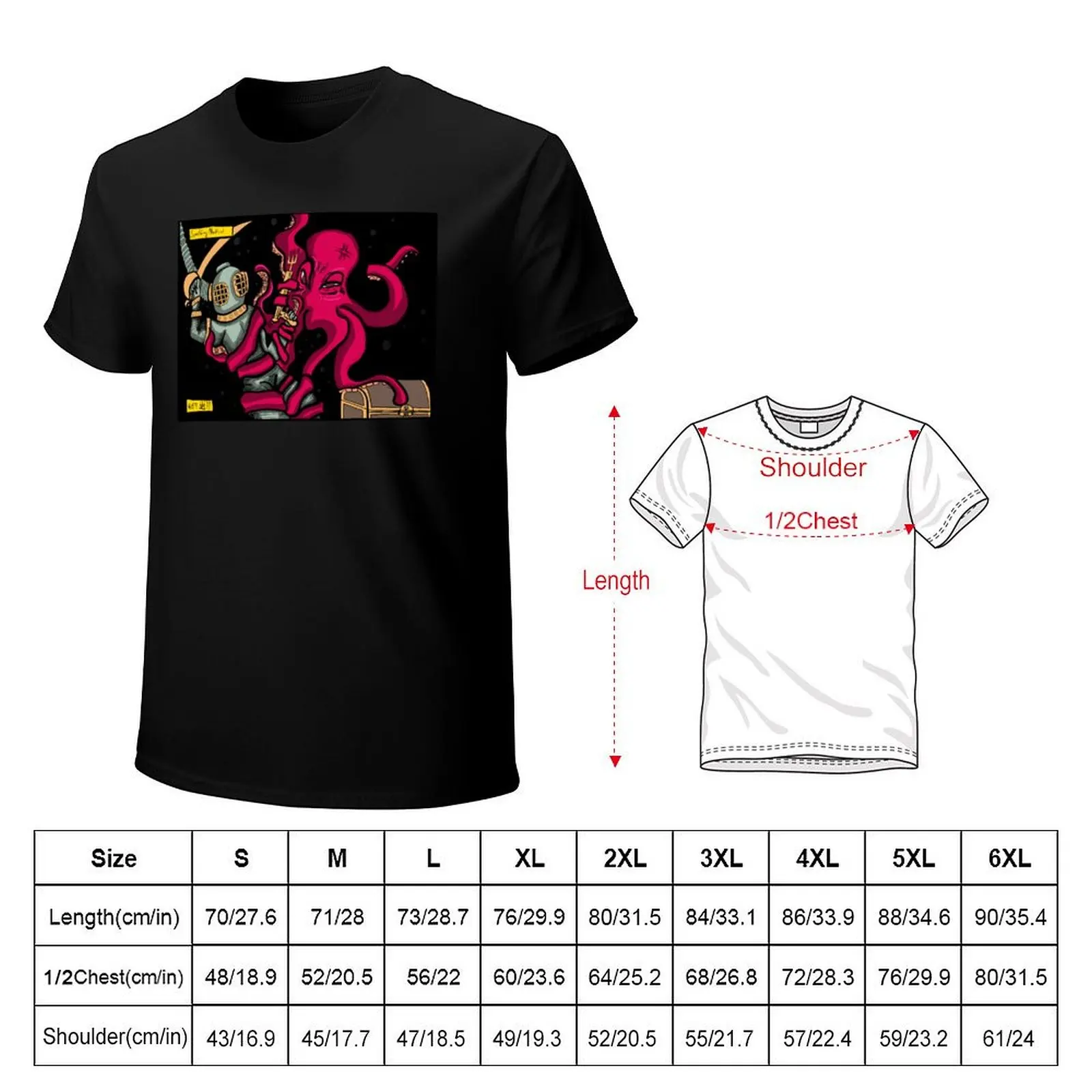 Something Nautical T-Shirt Classic Graphic Short Sleeve Top