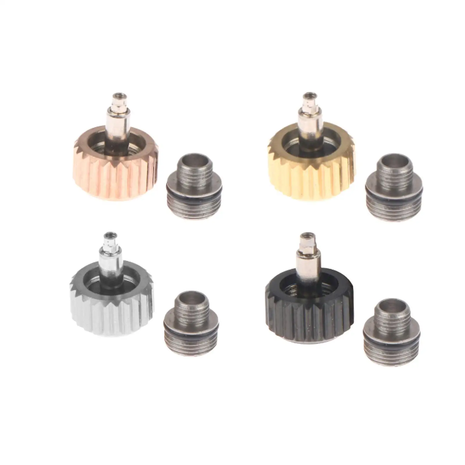 Watch Crown 6mm Sturdy Watch Crown Replacement for Watchmakers Watch Repair