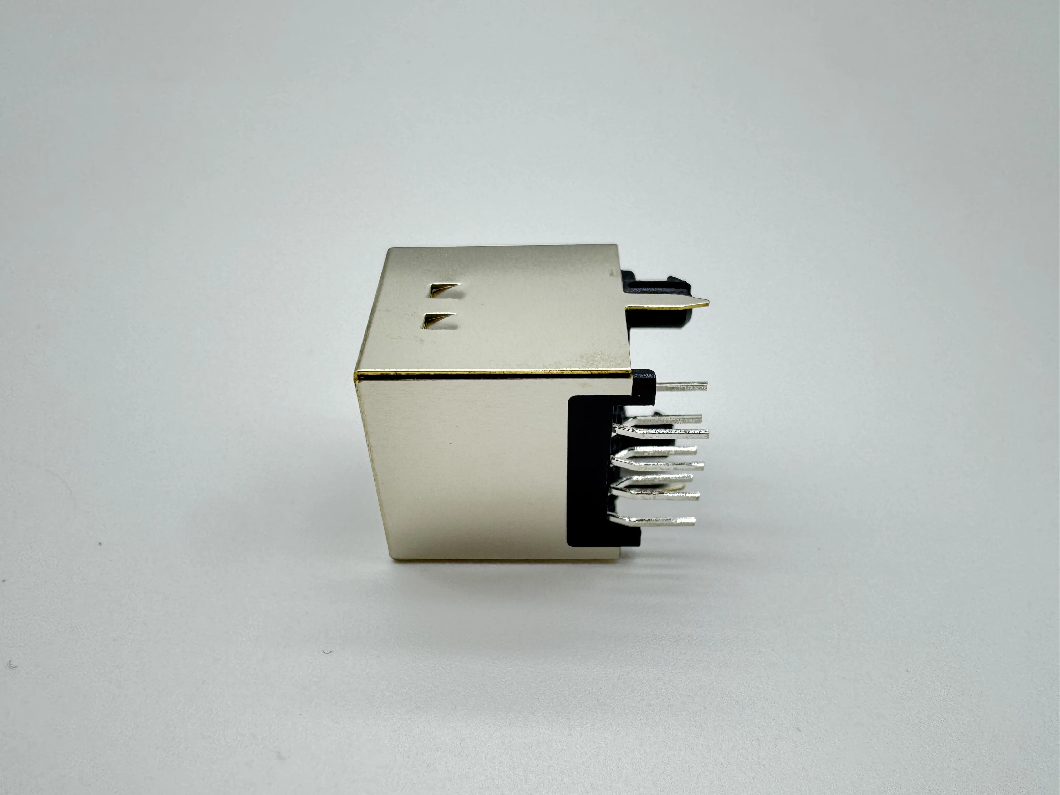 Geschirmter RJ45 8P8C-Klinkenstecker mit oberem Eingang für die Hochgeschwindigkeitsnetzwerk-Hardware-Optimization