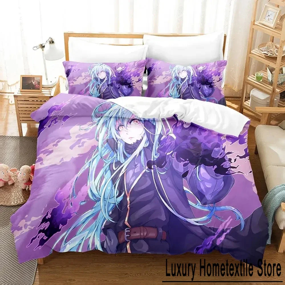 Rimuru Tempest Tensei Shitara Slime Datta KenBedding Set Duvet Cover Bed Set Quilt Cover Pillowcase Comforter king Queen Size