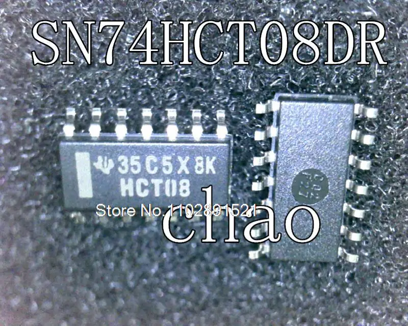 10PCS/LOT   SN74HCT08DR  HCT08 SOP-14