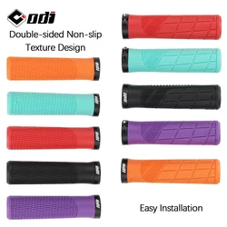 ODI Rubber Handlebar Grips MTB Lock-on Grip Shockproof Non-slip Mountain/Road Bike Handle Cover Folding Balance Bike Accessories