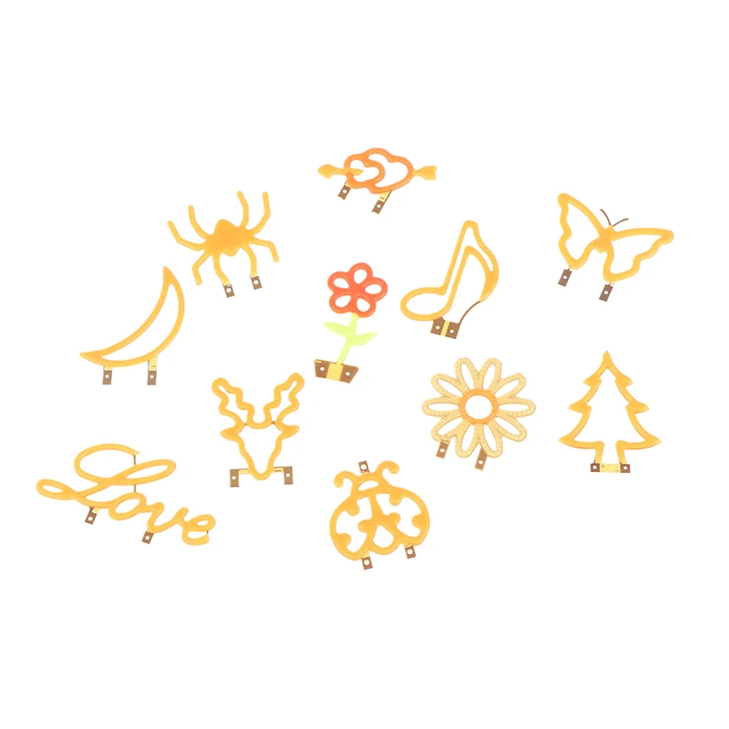 LED Flexible Filament DC3V Irregular Filament Bulb 100mA Christmas Day Night Light DIY Atmosphere Light Party Decoration Light