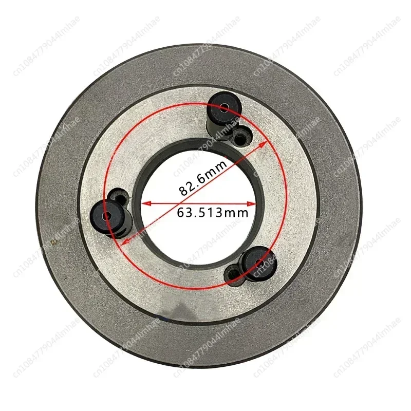 Transition Plate Pull Rod Screw Three Jaw Chuck Connecting D4-160 D4-200 D Type Lathe Spindle Flange Chuck Connecting Plate