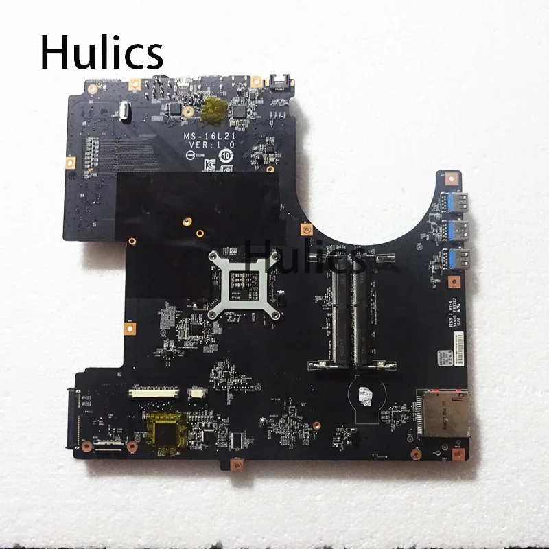 Hulics Used For MSI GT62VR Laptop MOTHERBOARD SR2FQ I7-6700HQ MS-16L2 MS-16L21 VER:1.0