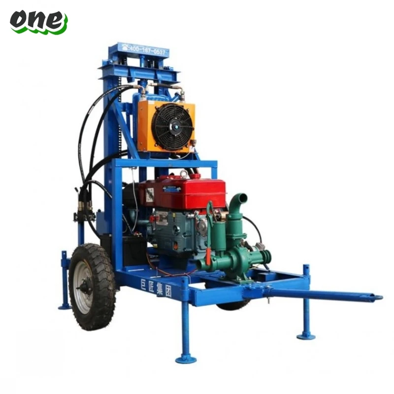 

New Customized Borehole Drilling Rig Machine Water Hole Drilling Machines Diesel Well Water Drilling Machine